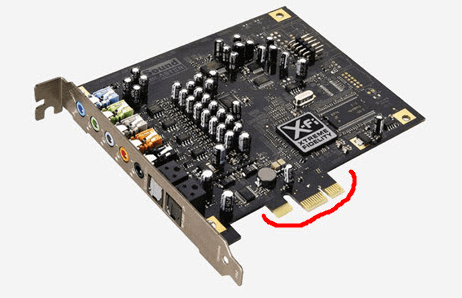 Звукова карта PCI Express 1x